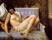Guillaume Seignac Young woman naked France oil painting artist